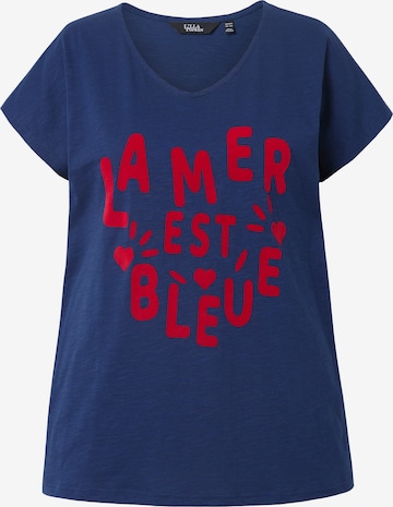 Ulla Popken Shirt in Blue: front