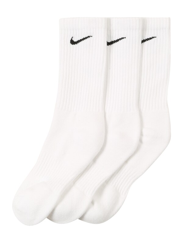 NIKE Athletic Socks in White