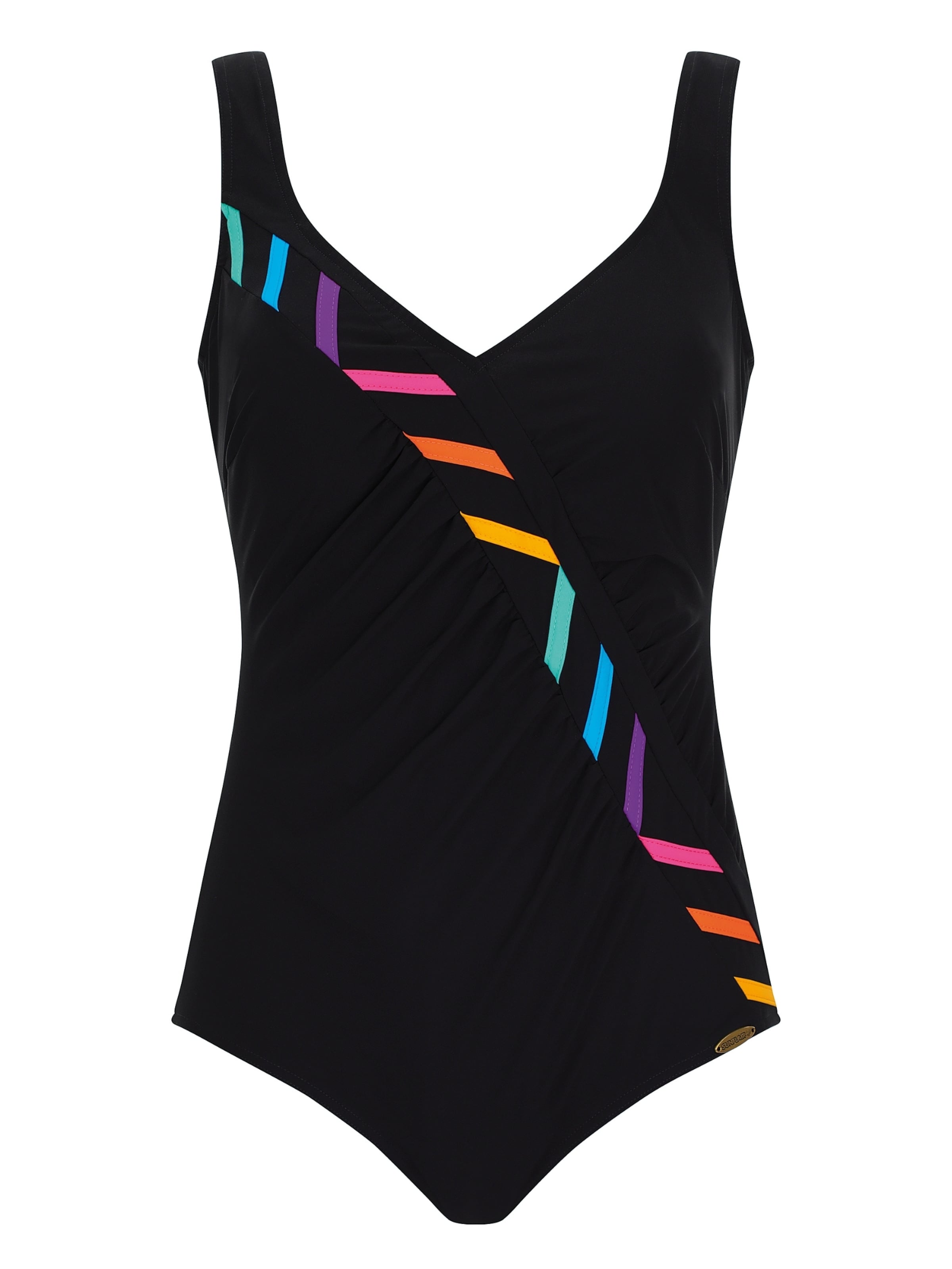 Bustier Maillot de bain 'Essetial' SUNFLAIR en noir : devant