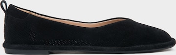 Estro Ballet Flats '202-24105-1' in Black: front