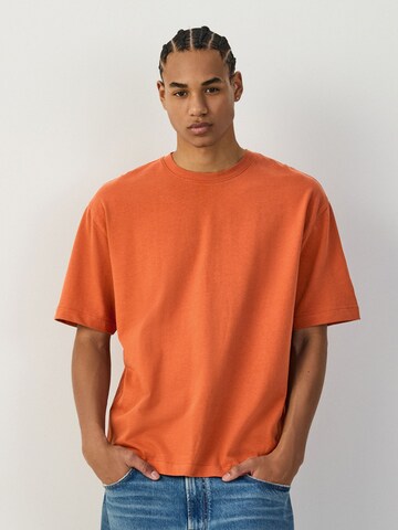 Next Shirt in Oranje: voorkant