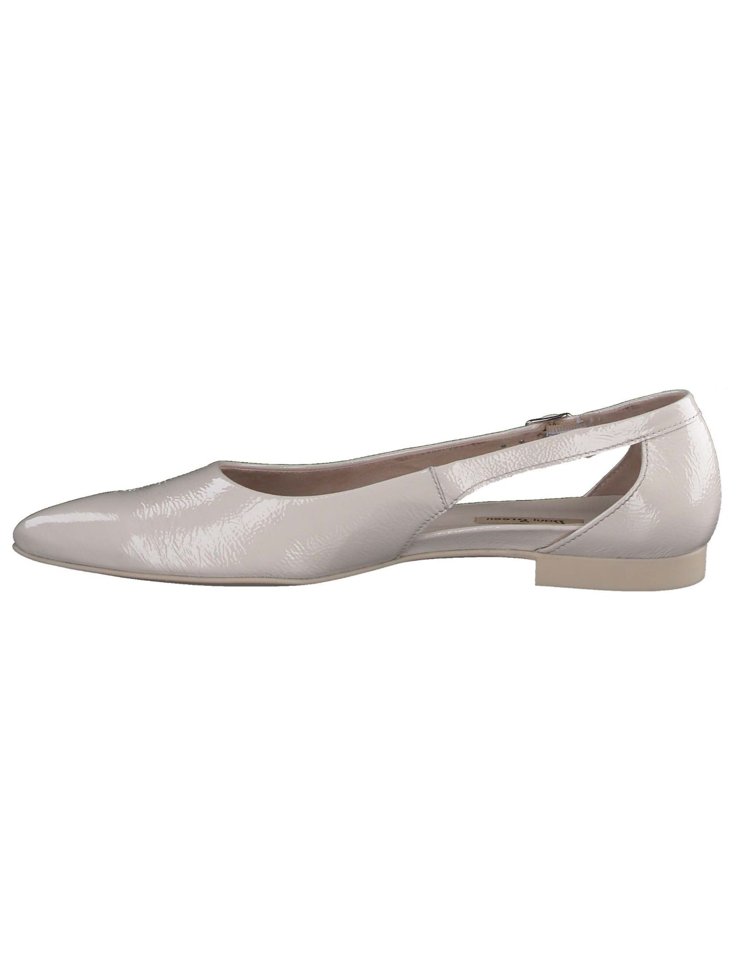 Paul Green Ballerina met riempjes in Beige