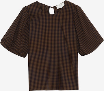 Grace & Mila Blouse in Brown: front