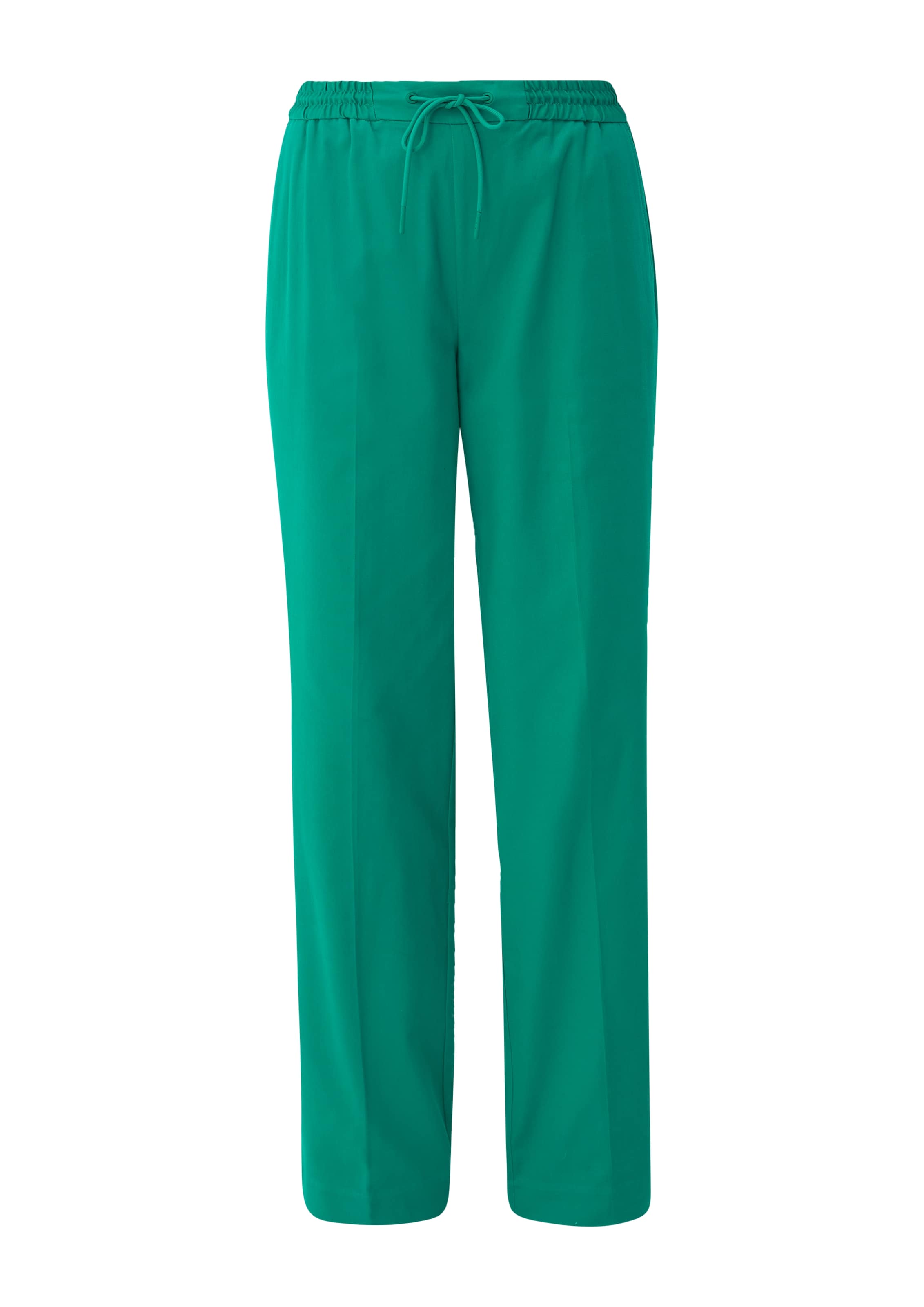 s.Oliver Regular Pantalon in Groen: voorkant
