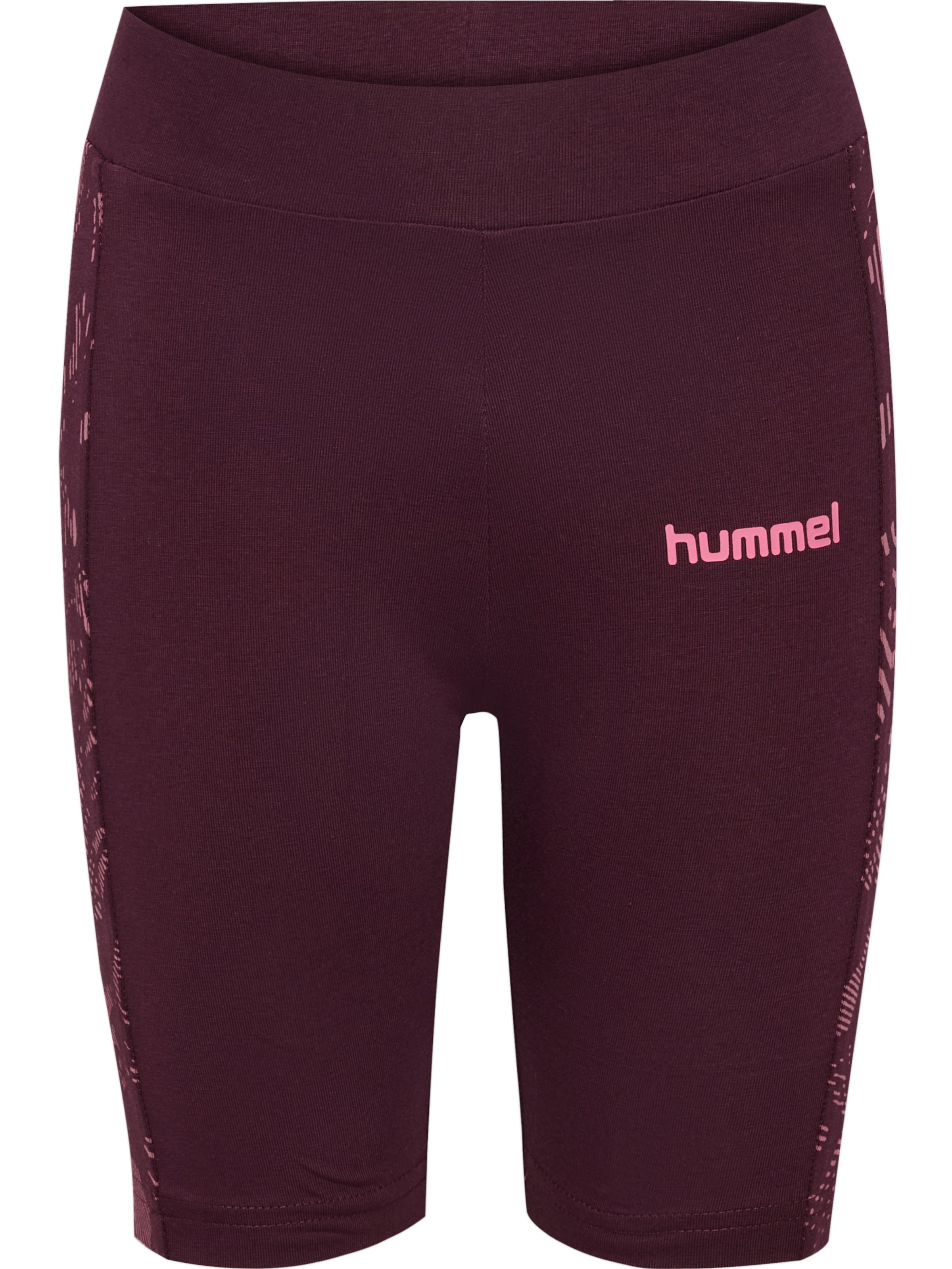 Hummel Slimfit Sporthose in Lila: Vorderseite