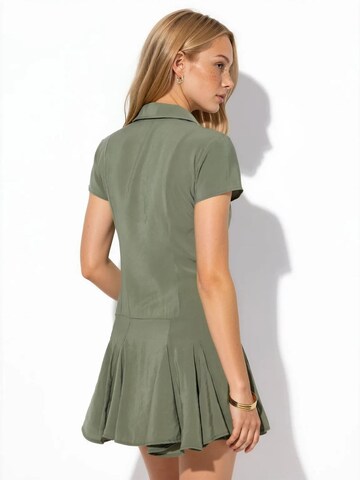 Busem - Vestidos camiseiros em verde
