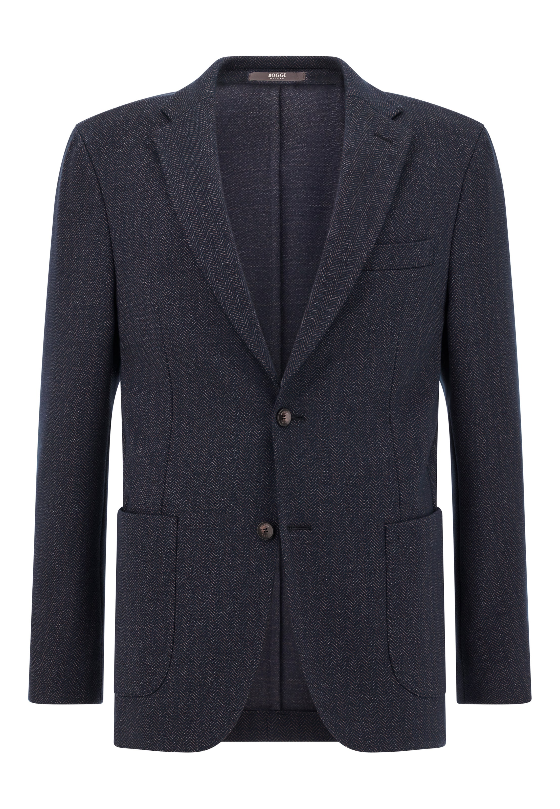 Regular fit Sacou de la Boggi Milano pe albastru: față