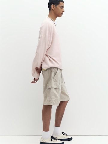 Loosefit Pantalon cargo Pull&Bear en gris