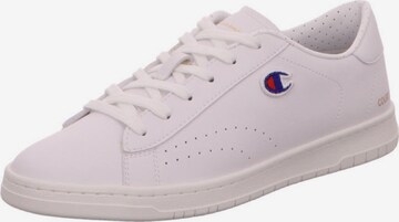 Champion Authentic Athletic Apparel Sneaker 'COURT CLUB PATCH' in White: front