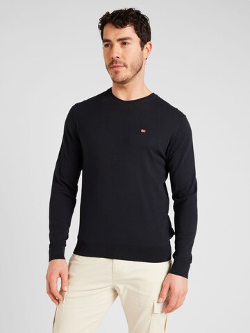 NAPAPIJRI Pullover 'DECATUR 5' i sort: forside