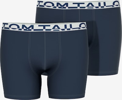 Boxer trumpikės iš TOM TAILOR, spalva – tamsiai mėlyna / balta, Prekių apžvalga