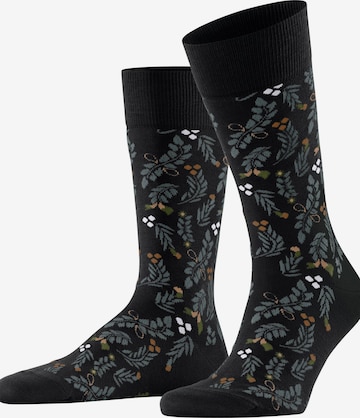 BURLINGTON Socken 'Bloomingday' in Schwarz: Vorderseite