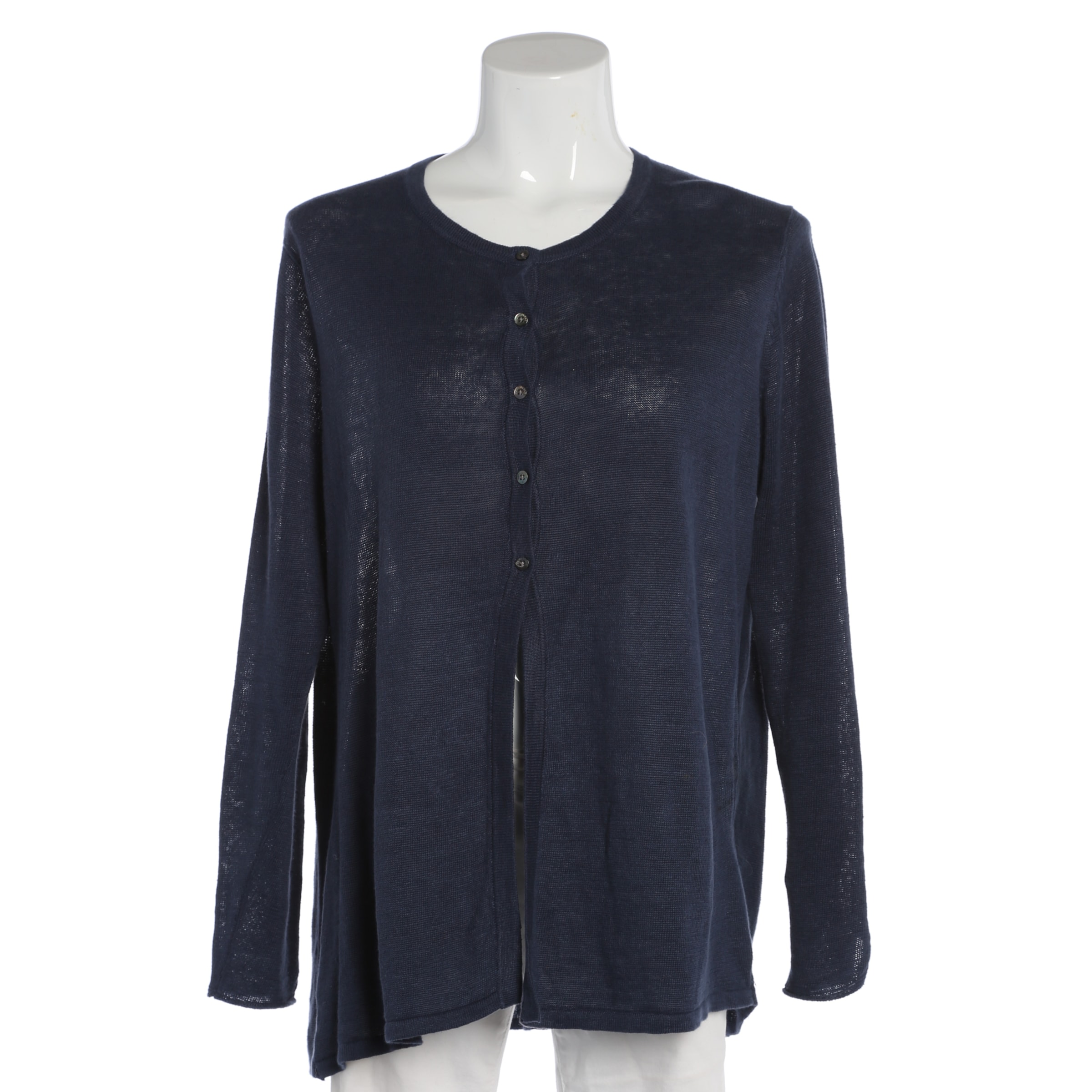 Hemisphere Sweater & Cardigan in XL in Blue: front