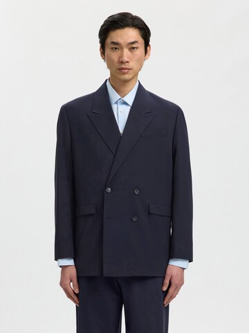 SELECTED - Ajuste regular Chaqueta saco 'SLMLIAM' en azul: frente