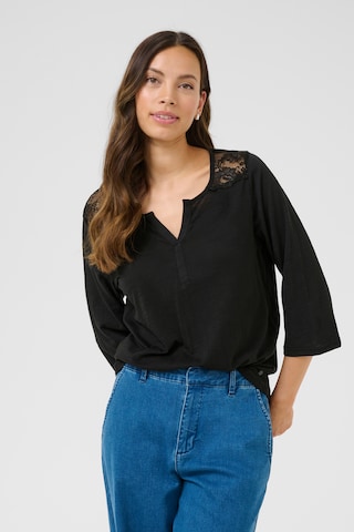 T-shirt 'Janny' Cream en noir : devant
