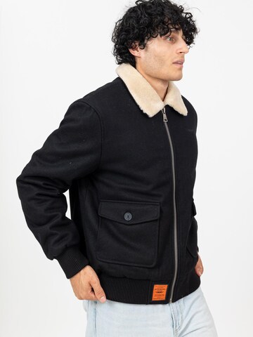 Bombers Winterjas 'AVIATOR MEN' in Zwart