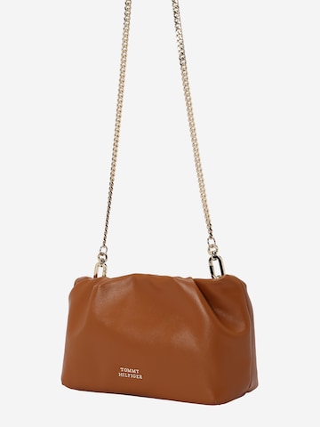 TOMMY HILFIGER Crossbody Bag 'LUXE' in Brown