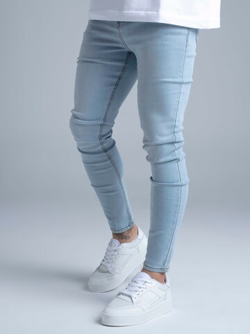 SikSilk Skinny Jeans in Blau: Vorderseite