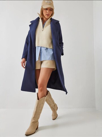 Bianco Lucci Tussenmantel in Blauw