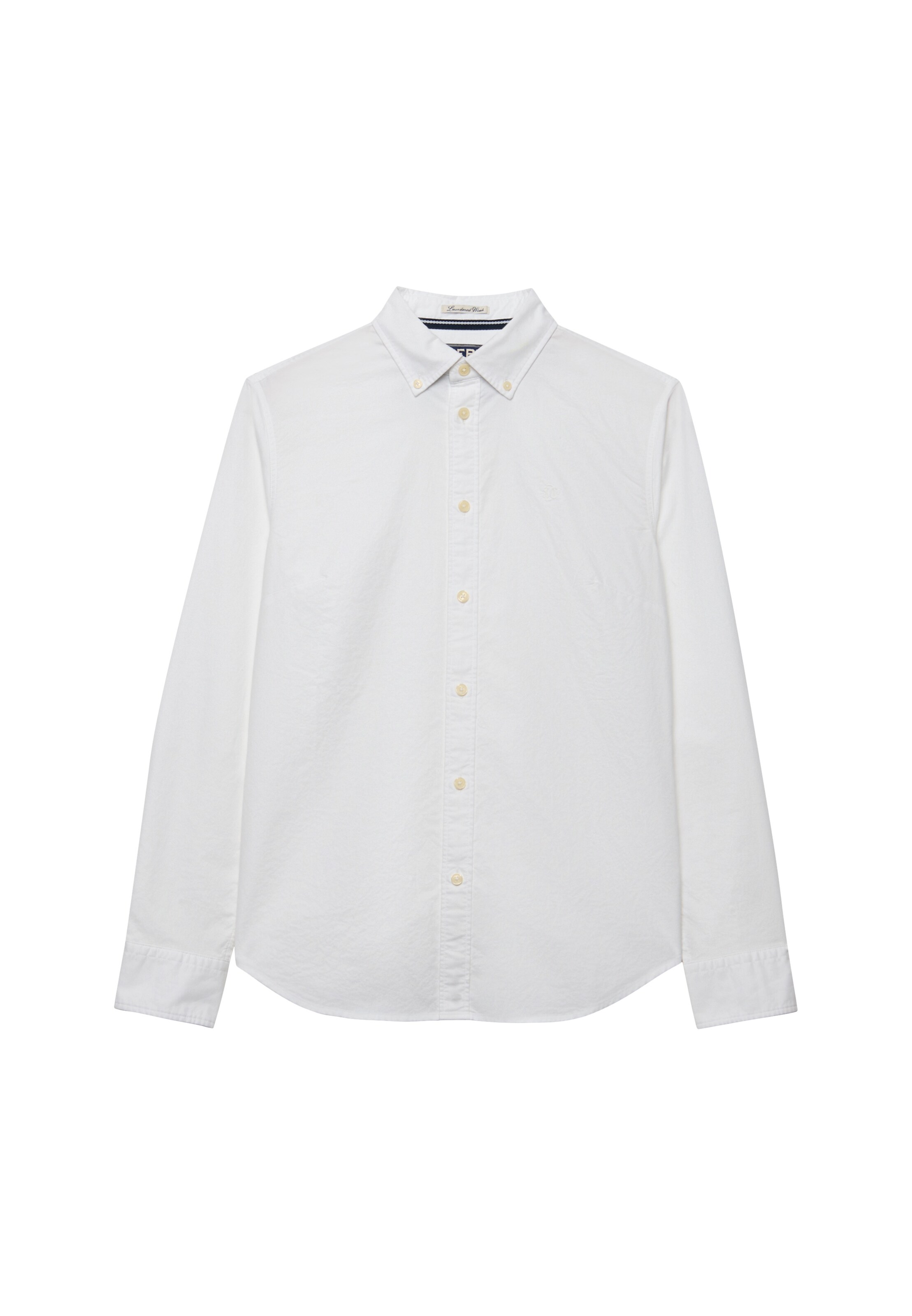 Chemisier 'Oxford' Superdry & Co en blanc : devant