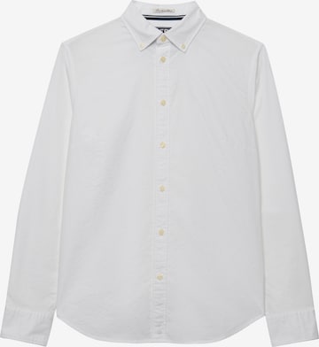 Chemisier 'Oxford' Superdry & Co en blanc : devant