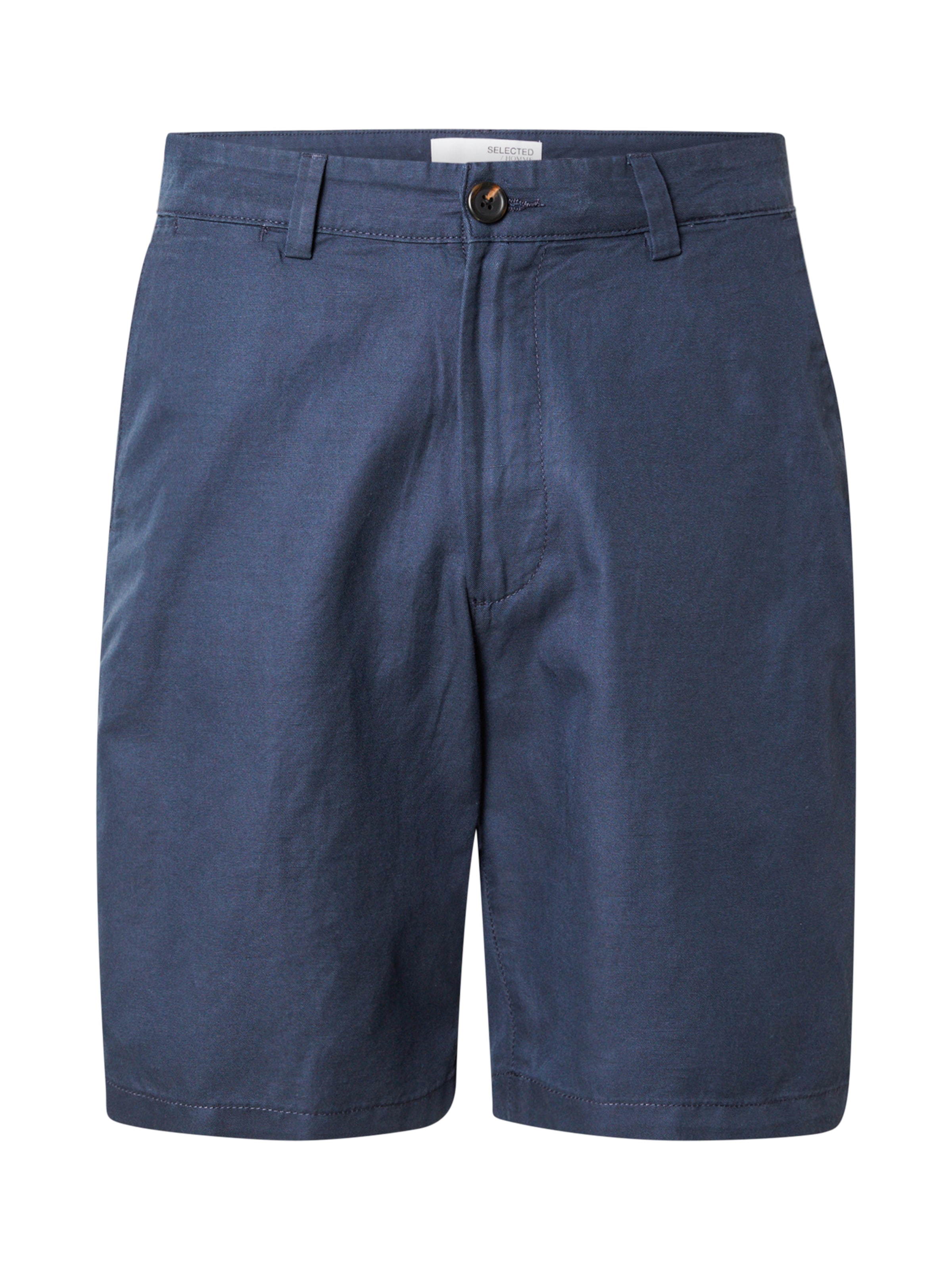 Regular Pantalon 'SLHMILES' SELECTED en bleu : devant