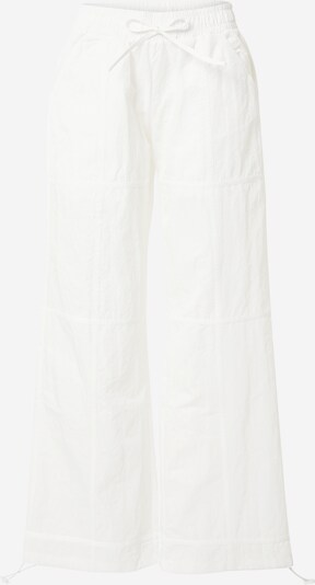 Pantaloni Nasty Gal pe alb, Vizualizare produs