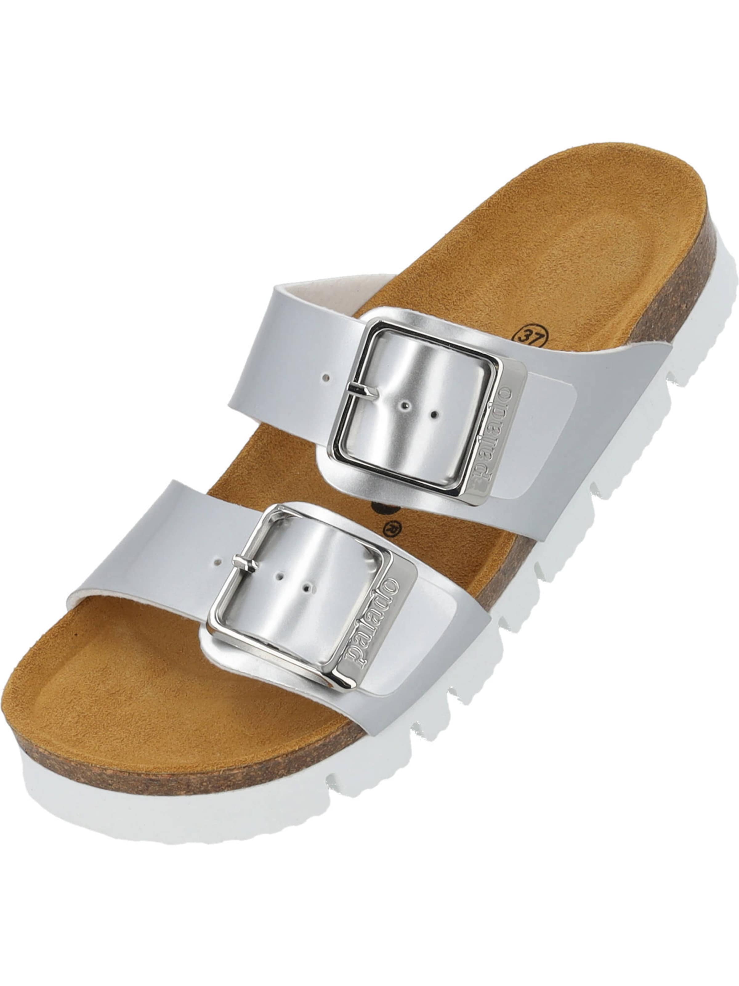 sudrabs Palado Ādas čības 'Samos EGS': no priekšpuses