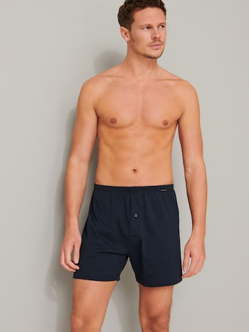 SCHIESSER Boxershorts in Blauw: voorkant