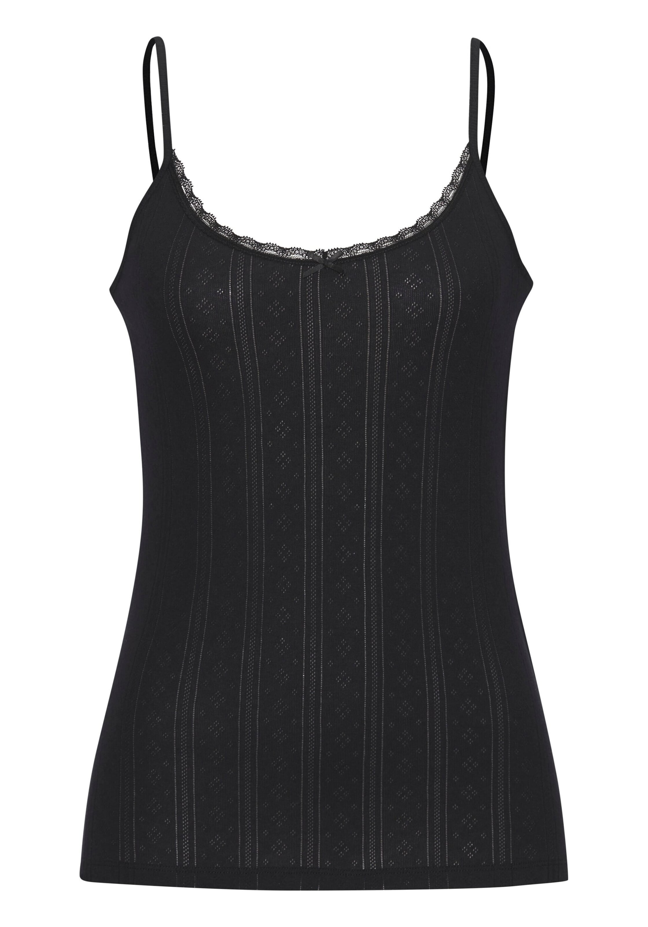 VIVANCE - Top de malha em preto