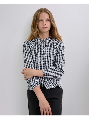 Scalpers Blus 'Marsella' i svart: framsida