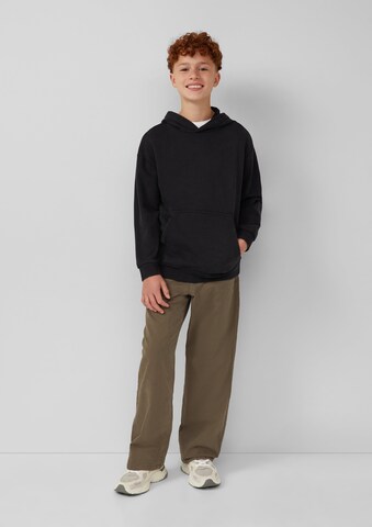 s.Oliver Sweatshirt in Black