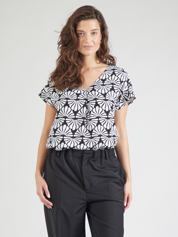 Camicia da donna di Sublevel in nero: frontale