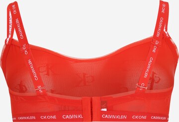 Bustier Soutien-gorge Calvin Klein Underwear Plus en orange