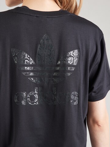 Maglietta 'SNAKE' di ADIDAS ORIGINALS in nero