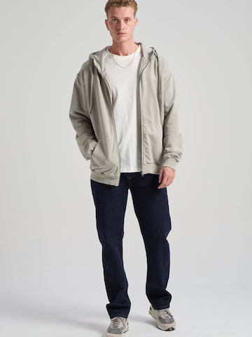 Trendsplant Collegetakki 'Essential' värissä harmaa: etupuoli