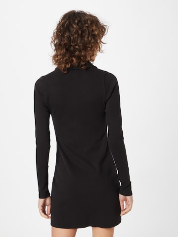 HOLLISTER Košilové šaty – černá