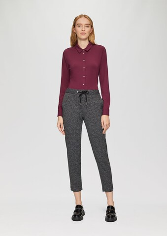 s.Oliver BLACK LABEL Regular Pants in Black: front