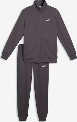 PUMA Trainingsanzug 'Ess' in Grau: Vorderseite
