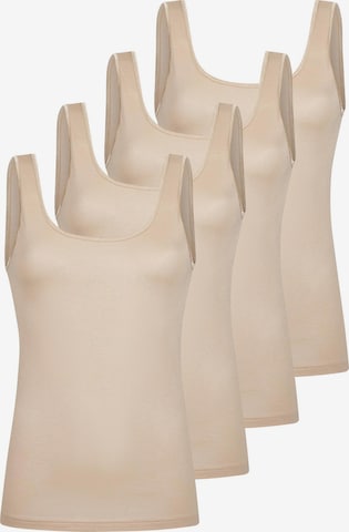 Nina von C. Onderhemd 'Motion' in Beige: voorkant