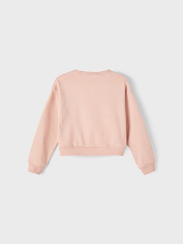 NAME IT Sweatshirt 'TANISE' i rosa