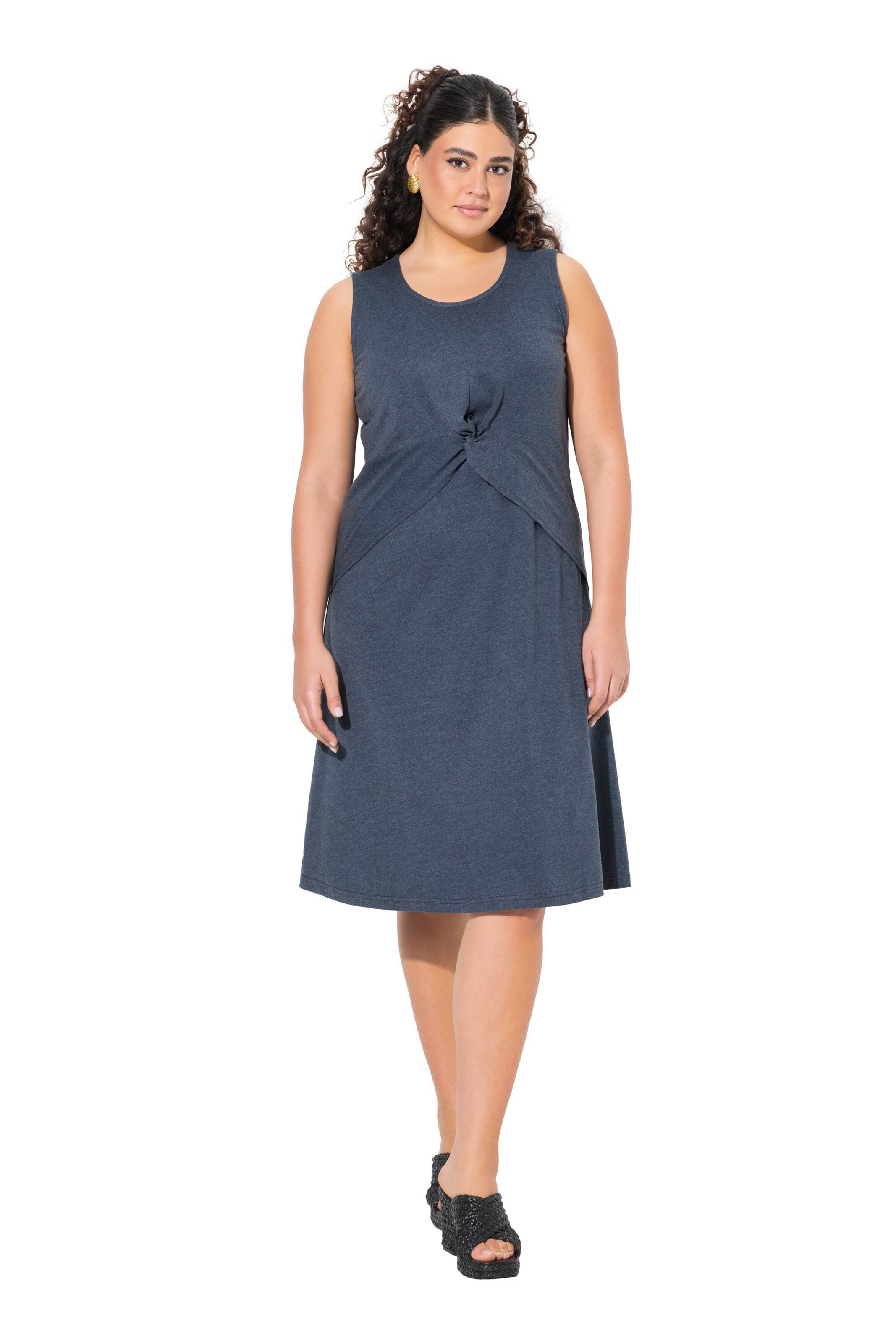 Ulla Popken Dress in Blue: front
