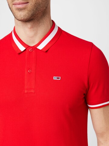 Tommy Jeans Poloshirt in Rot