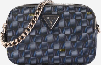 GUESS Tasche 'Vikky' in blau / navy / hellblau / lila, Produktansicht