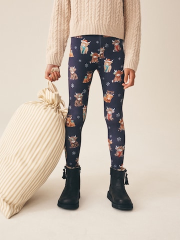 Next - Skinny Leggings en azul: frente