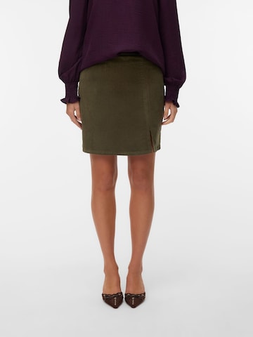 Jupe VERO MODA en vert : devant