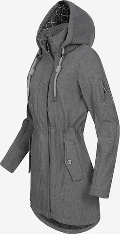 Manteau fonctionnel Peak Time en gris