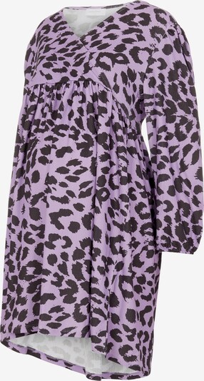 MAMALICIOUS Robe 'Maj Tess' en violet / noir, Vue avec produit