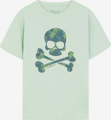 žalia Scalpers Marškinėliai: priekis