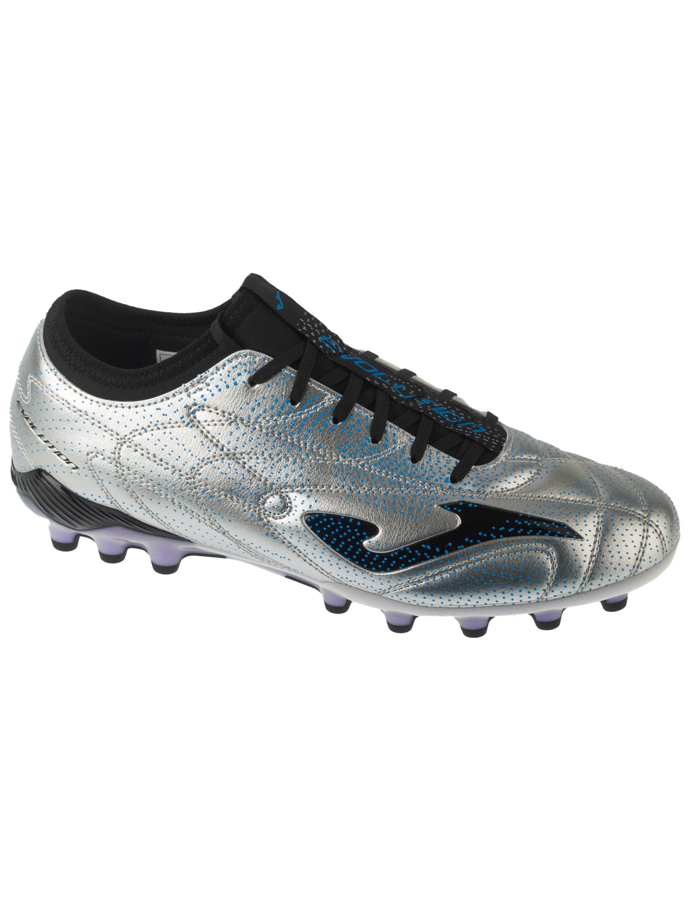 JOMA Soccer shoe 'Evolution 25 EVOW AG' in Silver